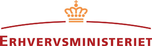 Erhvervsministeriets logo