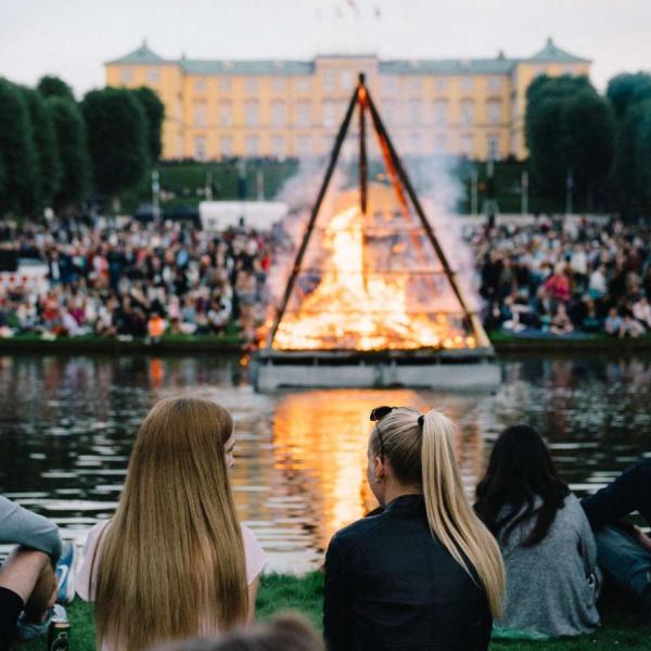 Sankt Hans in Frederiksberg Garden Copenhagen