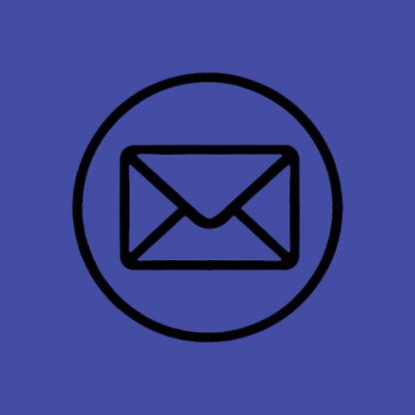 Ikon af brev ( email )