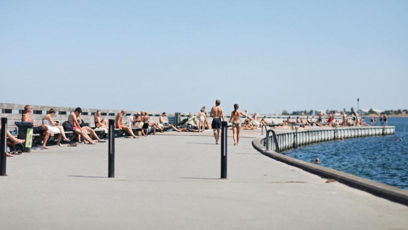 Svanemølle Beach in Copenhagen