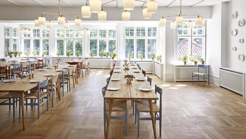 Hornbækhus restaurant shared dinner concept elsinore copenhagen