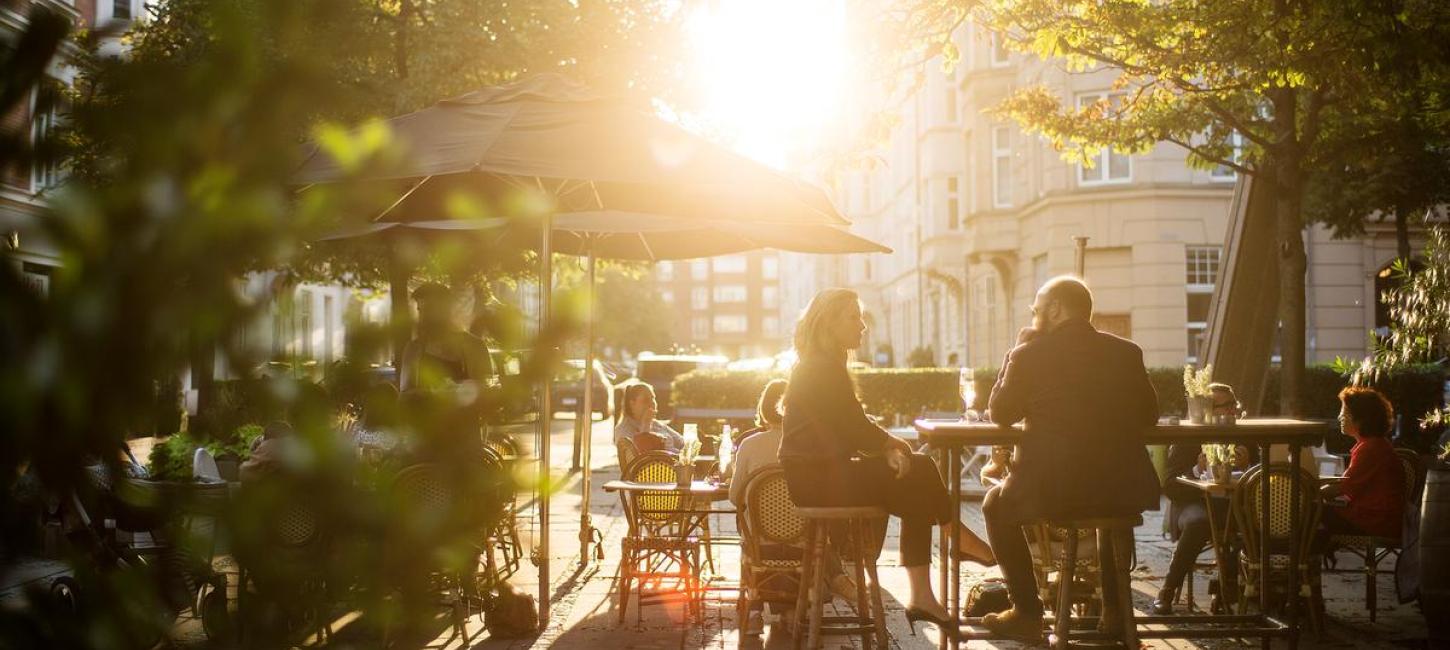 Victor Borges Plads in Østerbro, Copenhagen