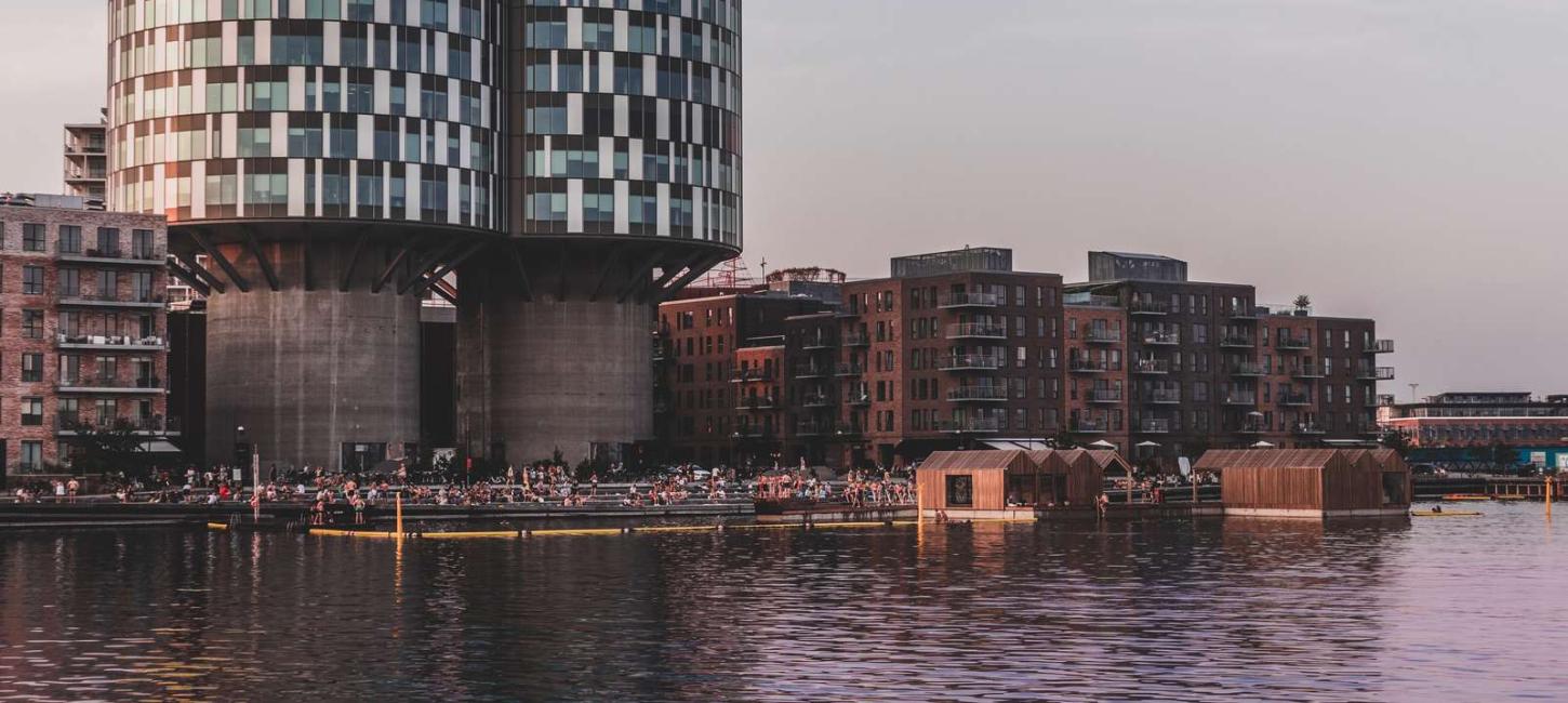 Harbour bath in Nordhavn Copenhagen