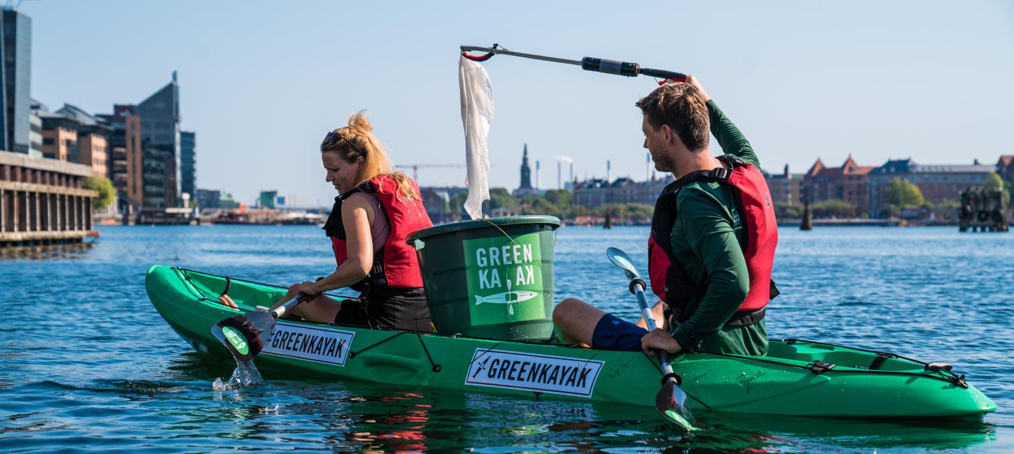 Green Kayak
