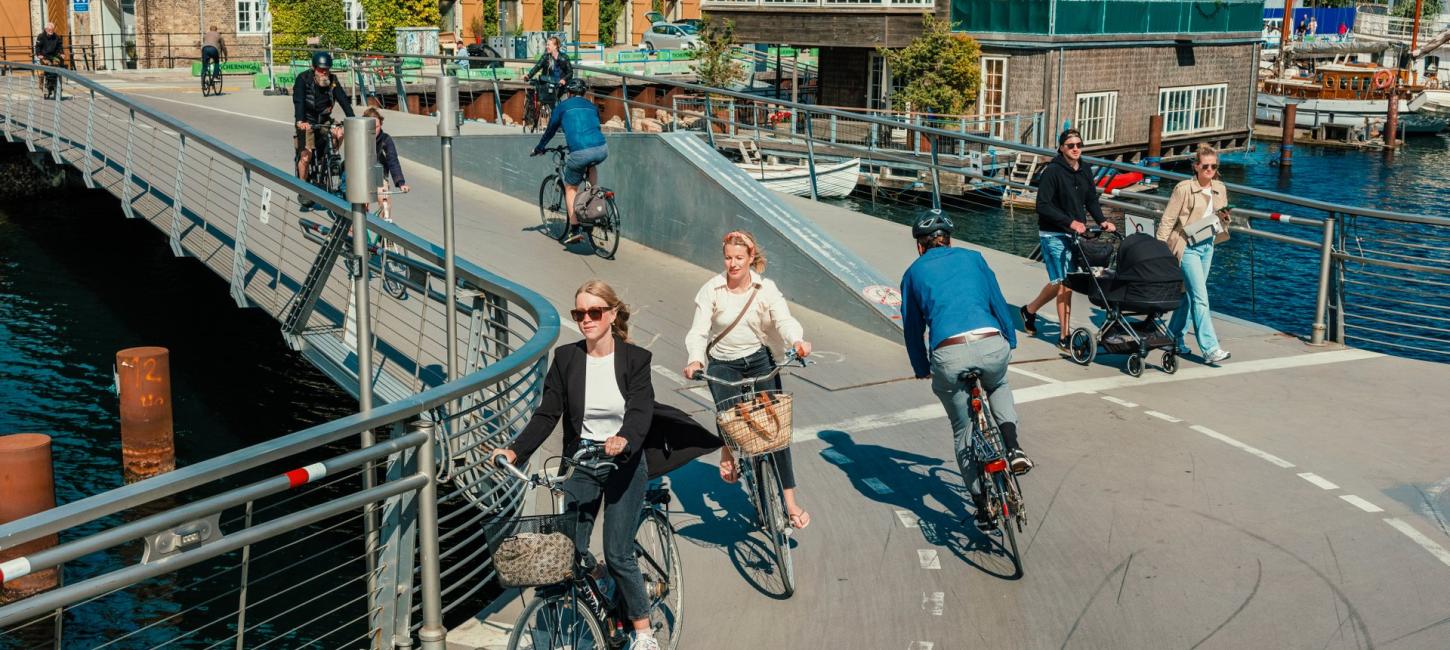 Copenhagen's bike friendly infrastructure