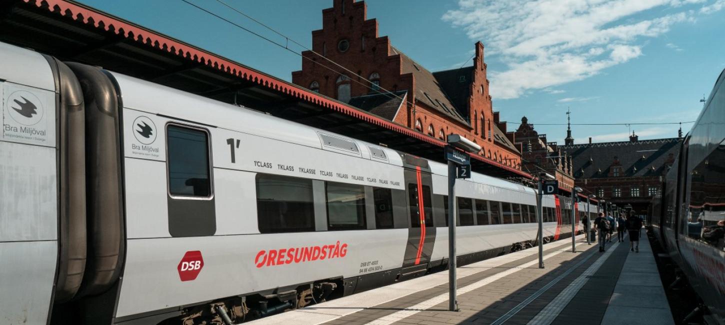 Oresundstoget på Helsingør Station