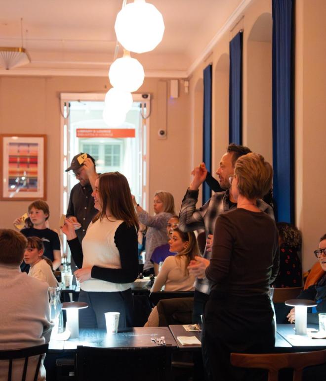 Spisning på Designmuseum Danmark