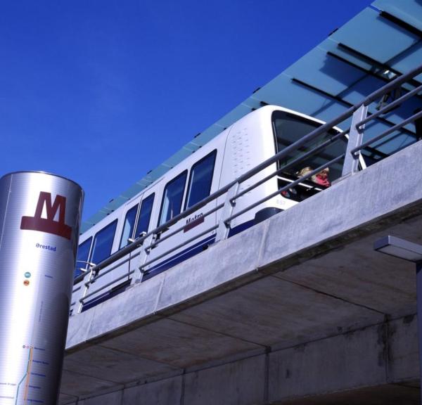 Metro line Copenhagen