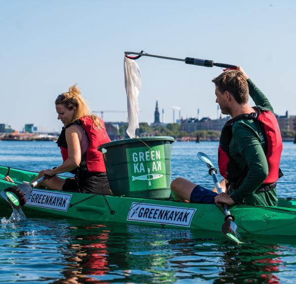 Green Kayak