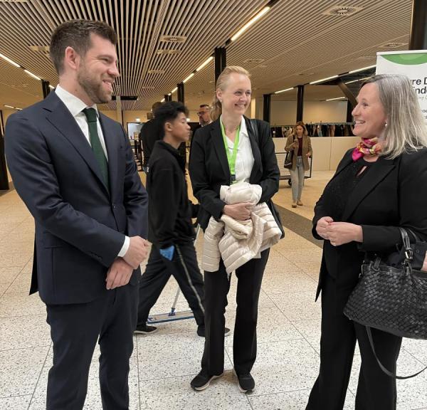 MDK - ministerbesøg