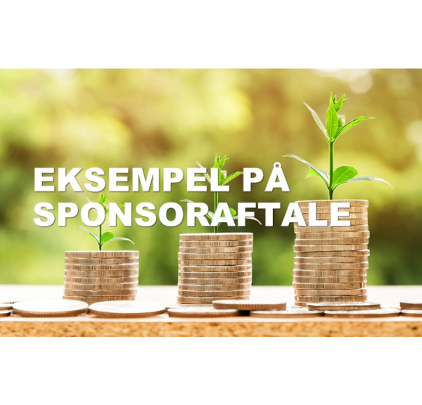 Eksempel på sponsoraftale