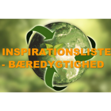 Checkliste til bæredygtighed