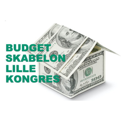 Download budgetskabelon til lille kongres