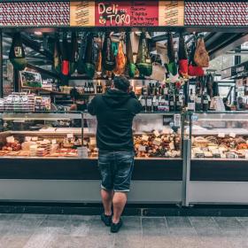 Deli in the foodmarket Torvehallerne