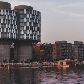 Harbour bath in Nordhavn Copenhagen