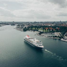 Cruise Ship in Copenhagen