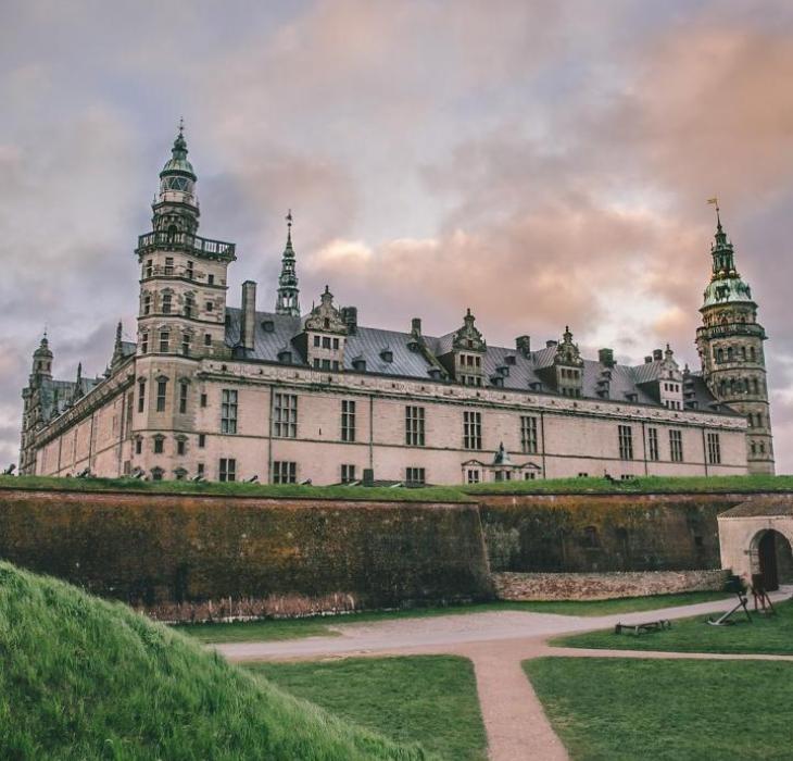 Kronborg Castle in Elsinore Copenhagen